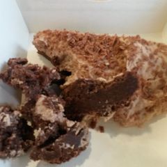 A picture of Toblerone cheesecake.