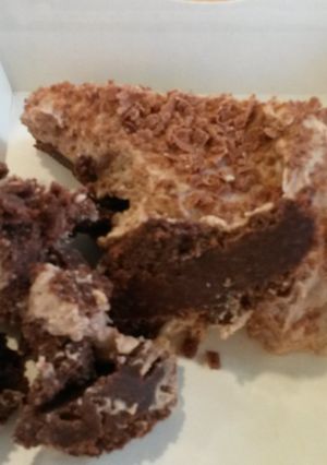 A picture of Toblerone cheesecake.
