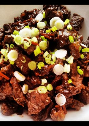 A picture of Bulgogi Beef.