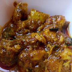 A picture of Indian Style Chicken Stir Fry.