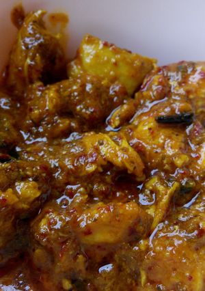 A picture of Indian Style Chicken Stir Fry.