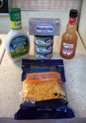 A picture of Buffalo Chicken Dip.