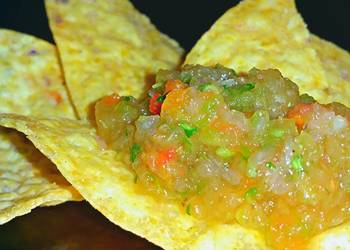 Update, Serving Recipe Mikes Authentic Mexican Salsa Delicious Nutritious