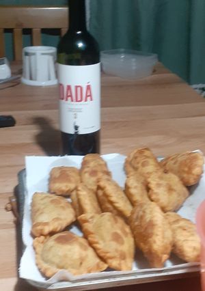 Una foto de Empanadas de mejillones fritas con Vegetalina