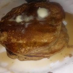 A picture of Nikki's Melt in your Mouth Chocolate Pancakes!.