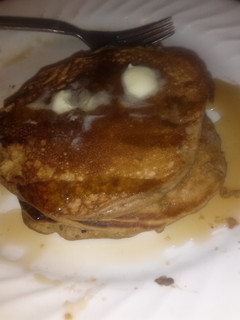 A picture of Nikki's Melt in your Mouth Chocolate Pancakes!.