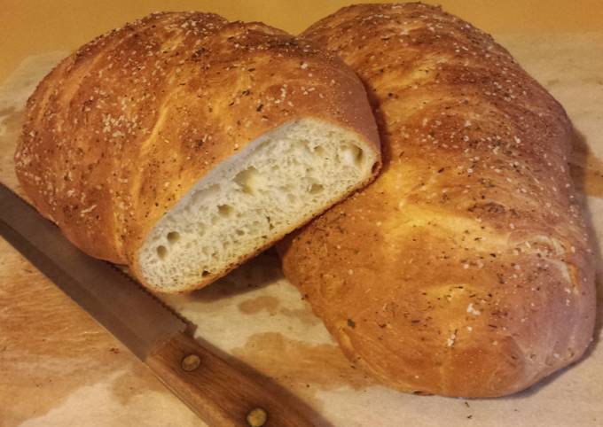 Rosemary Ciabatta Bread