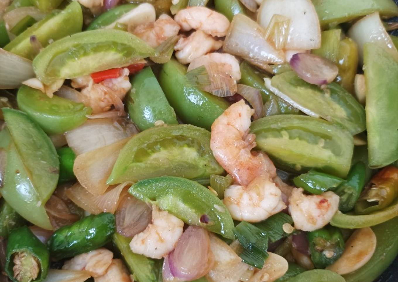 Udang Tomat Hijau