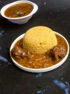 Maroccan couscous ainihin hoton girkin