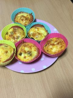 Una foto de Omelette variada