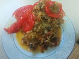 Amazingly tasty rice and beef filled papers