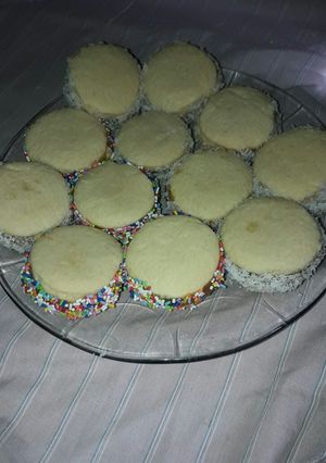 Una foto de Alfajores