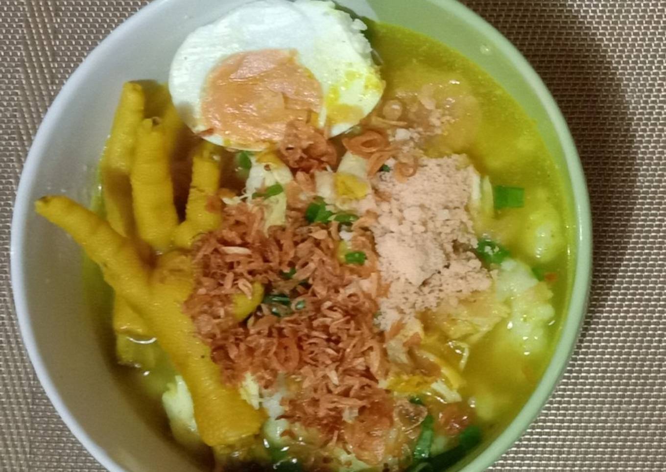 Bubur Soto Ayam Lamongan