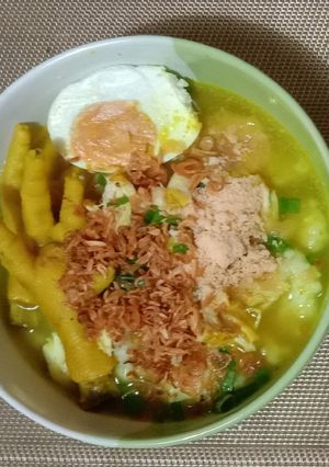 Foto resep Bubur Soto Ayam Lamongan