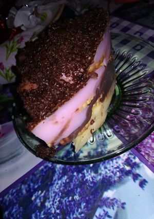Puding torta recept fotója