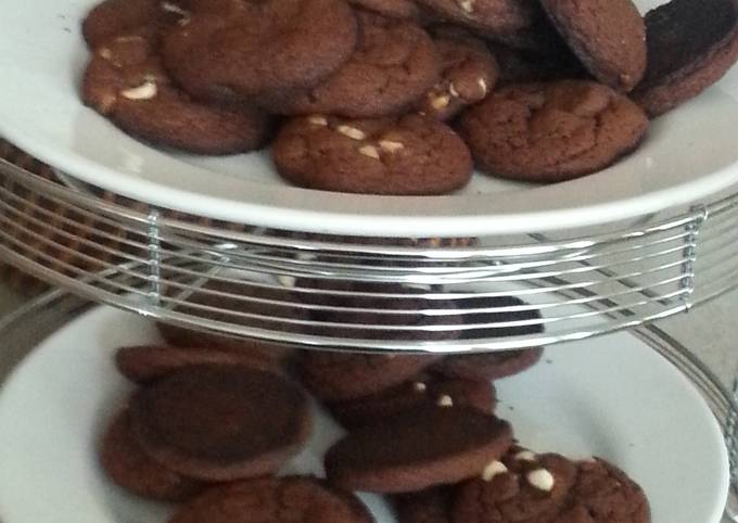 Devils chocolate drop cookies