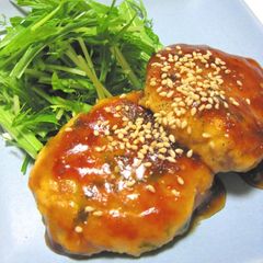 A picture of Furaibo Style ~ Chicken Tofu Burgers.