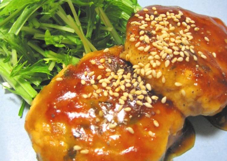 Recipe of Favorite Furaibo Style ~ Chicken Tofu Burgers