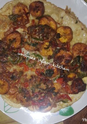 A picture of Plaintain frita #plantainrecipecontest.