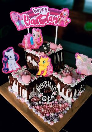 Foto resep Basecake blackforest panggang panci