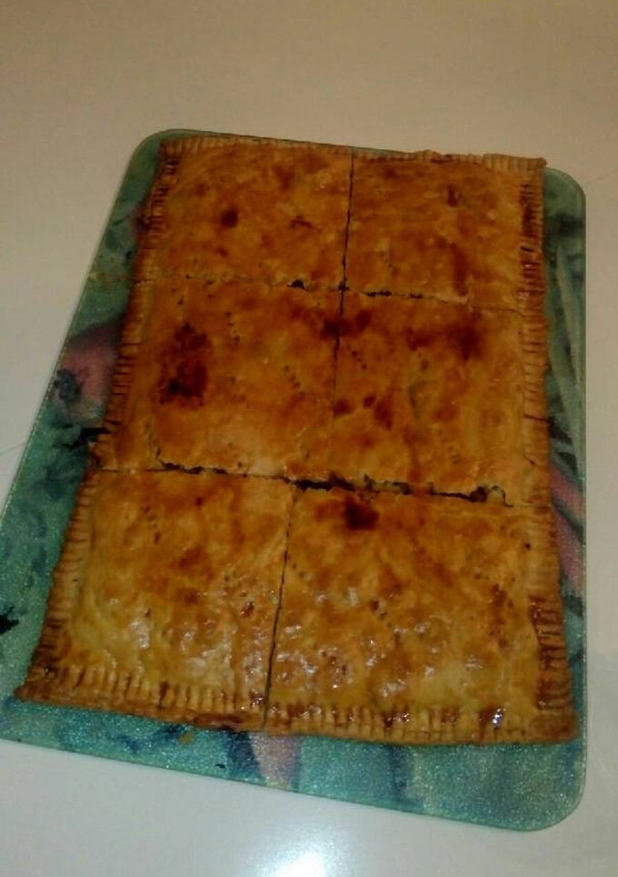 Una foto de Empanada de carne, muy sencilla