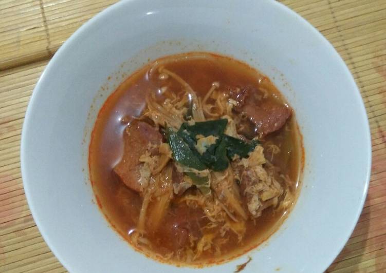 Bagaimana Membuat Yukgaejang/ beef spicy sup, Lezat Sekali