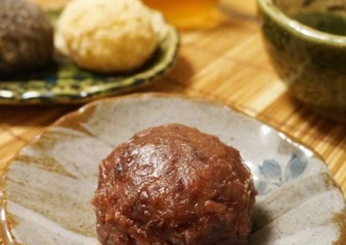 3 Types of Adzuki Bean Mochi