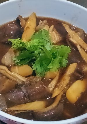 รูปของ กระเพาะหมูน้ำแดง - คีโต - สูตรคนขี้เกียจ😅