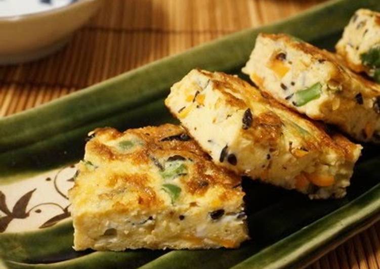 Easiest Way to Make Quick Chigusa-yaki, Thick Tamagoyaki For Obento
