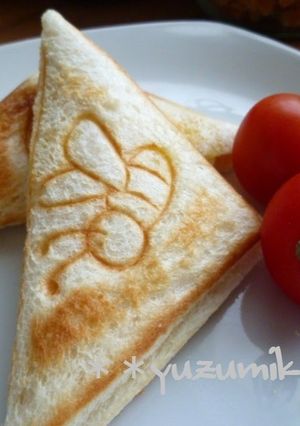 A picture of A Family Favorite: Hot Egg Panini with Cheese.