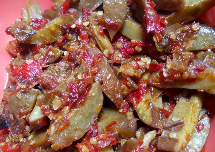 Cara Gampang Menyiapkan Sambal Jengkol Rebus, Sempurna