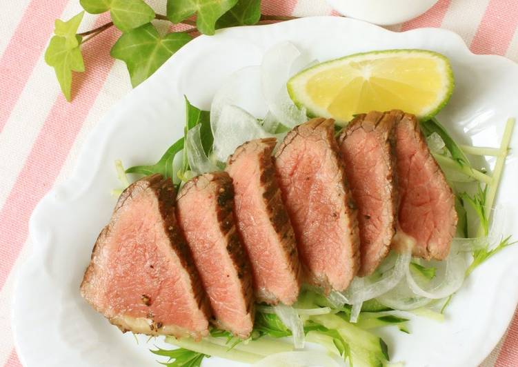 Steps to Make Perfect 3 Ingredient &#34;Roast Beef&#34; in 15 Minutes