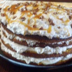 A picture of Pumpkin Torte.