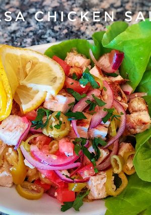 Foto resep Salsa Chicken Salad