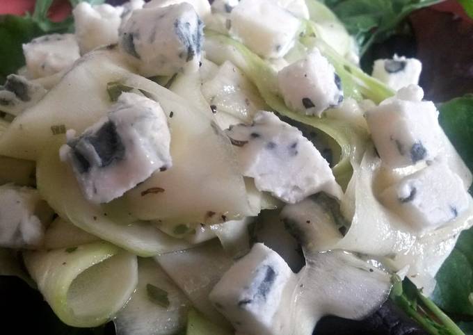 Simple Way to Prepare Award-winning Sig&#39;s Courgette Salad with Dolcelatte