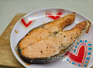 氣炸鮭魚 的食譜成品照片