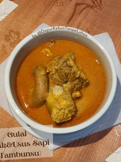 Foto resep 57. Gulai Otak & Usus Sapi/ Tambunsu khas Padang