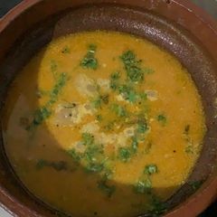 A picture of Veg Molee gravy.