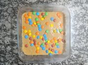 Una foto de postre serenito maizena