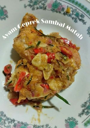 Foto resep Ayam Geprek Sambal Matah