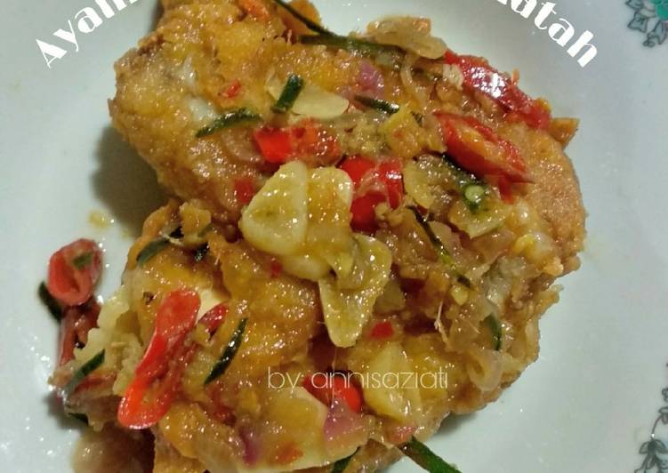 Ayam Geprek Sambal Matah