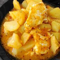 Una foto de Guiso de papas con huevo