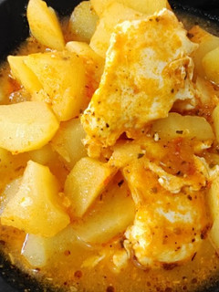 Una foto de Guiso de papas con huevo
