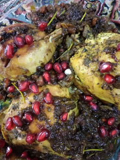 عکسی از دستور مرغ ترش