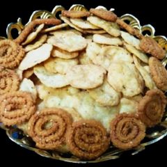 A picture of Chakli.