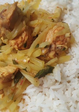 Una foto de Olluquito de pollo🤤