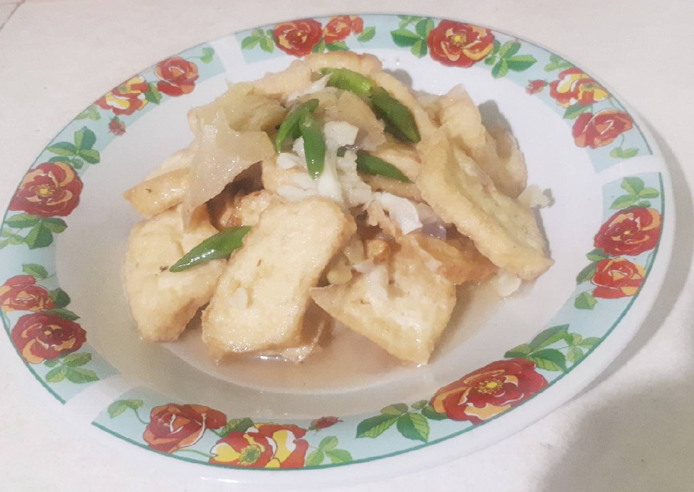Resep Simple Tumis Tahu