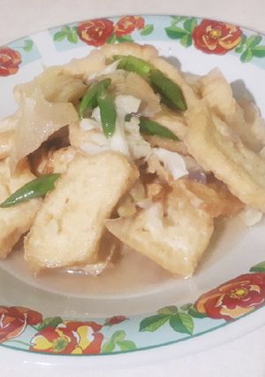 Foto resep Resep Simple Tumis Tahu
