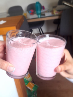 Una foto de Batido Rosa