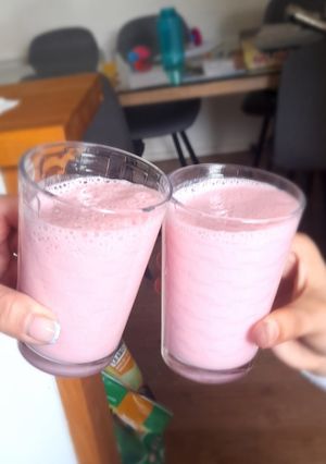 Una foto de Batido Rosa